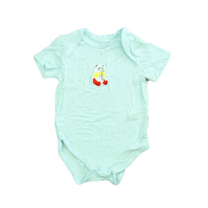 Silkberry Baby Boys Blue | Panda Onesie size: 6-12 Months